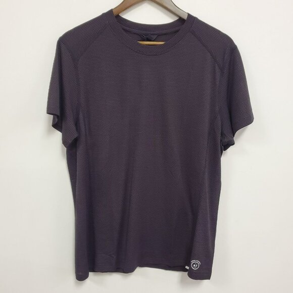 Allbirds Mens Merino Wool Short Sleeve Base Layer T Shirt Size XXL Black Neutral - Picture 1 of 10
